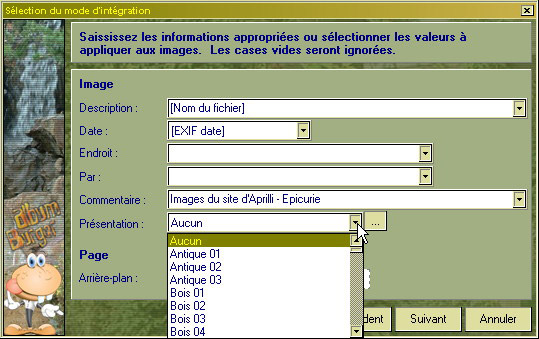 mt_popup:13 Affinage de la présentation