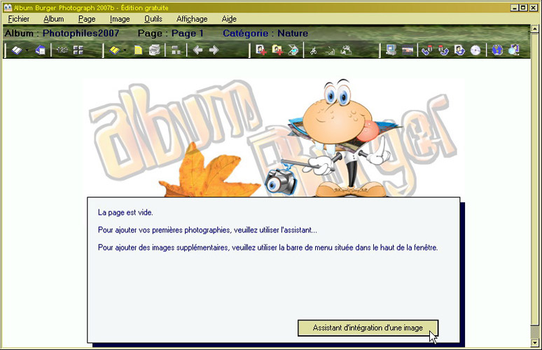 Album Burger -8 Sélectionner l assistant mt_popup: 8 Sélectionner l assistant