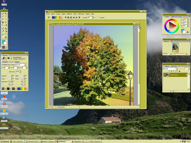 mt_popup:3 Affichage style Gimp