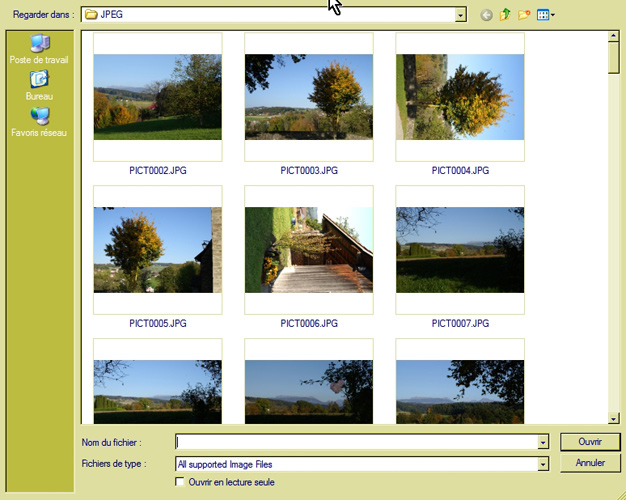 mt_popup:3 Explorateur pour la sélection