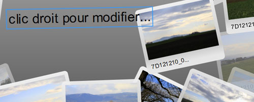 6 Insertion de texte mt_popup:Fotowall - 6 Insertion de texte