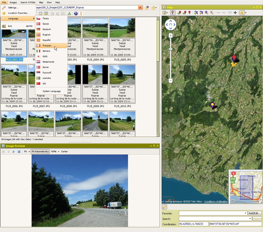 mt_popup: GeoSetter - 3 Langues