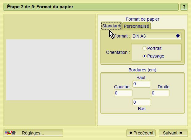 mt_popup:7 Format du papier - standard