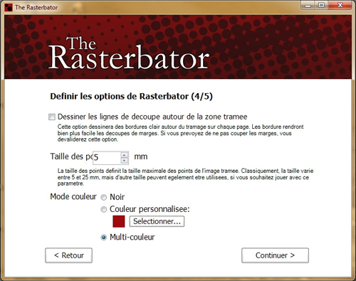 mt_popup:11  Paramétrages de l'impression