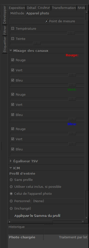 Raw Therapee - 6 Traitement de la couleur mt_popup:Raw Therapee - 6 Traitement de la couleur