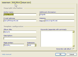 Visualiser Photo Resizer - 8 Web Album mt_popup: 8 Web Album