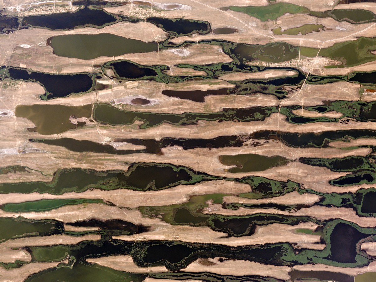 Lacs Volga Delta - Russie Lacs Volga Delta - Russie