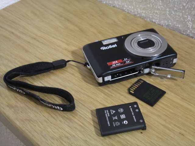 Batterie et carte photographie