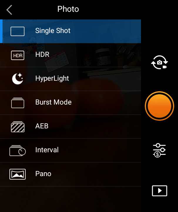 DJI Mavic 2 Pro - Les modes de prises de vue