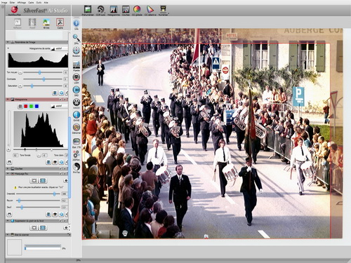 Zoom pour affiner le scan Silverfast04