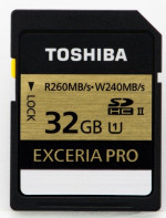 SD EXCERIA PRO UHS II 32GB Bulk Front 2